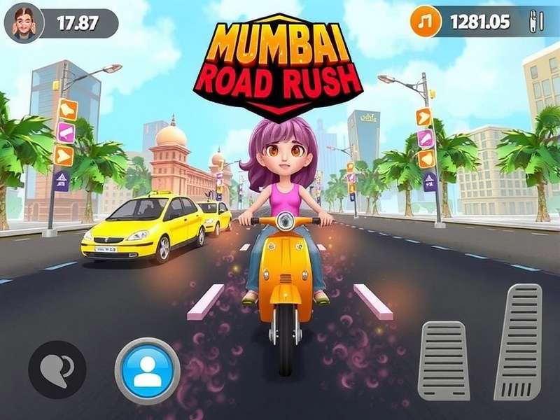 Mumbai Road Rush gameplay screenshot